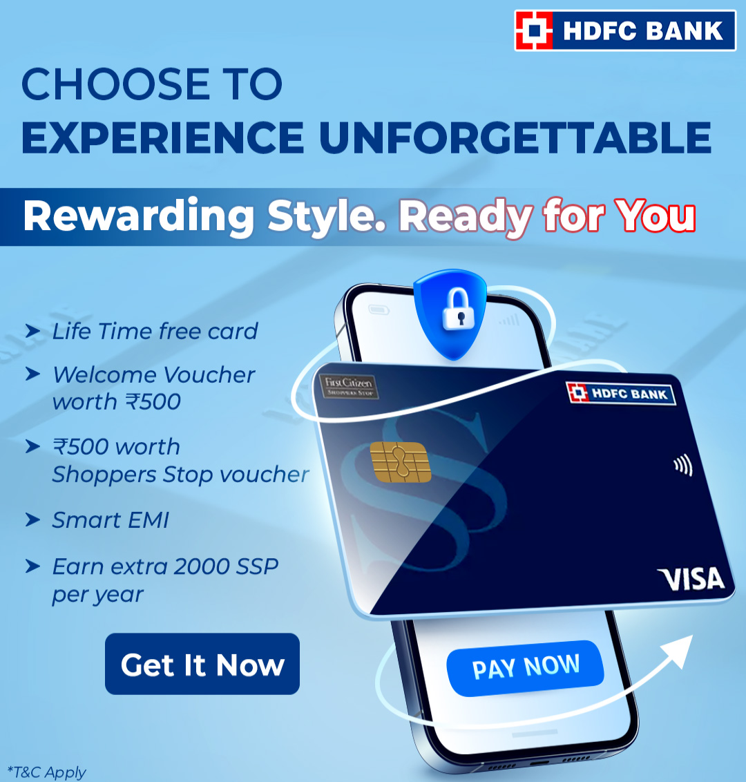 HDFC Bank Shoppers Stop Credit Card